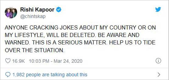 बीफ से कश्मीर तक, अपने निर्भीक ट्वीट्स के लिए जाने जाते थे ऋषि कपूर