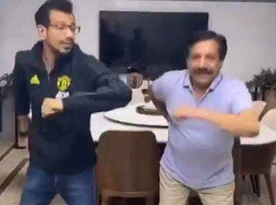 वीडियो: काला चश्मा लगाकर डांस, चहल ने परिवार संग यूं की मस्ती