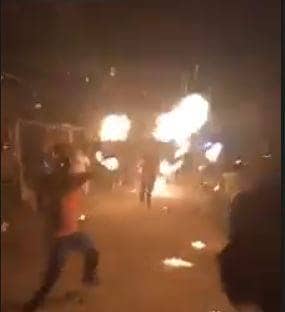 नौ मिनट की दिवाली में हदें पार, कोई बना भूत, किसी ने लगाई आग