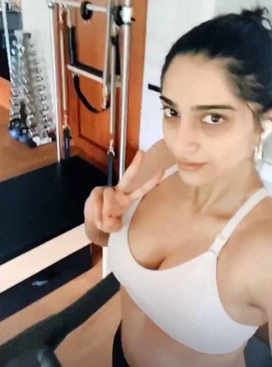 सोनम कपूर ने पति के लिए बनाई कुकीज, शरारत में कहा- 'सब खा जाऊंगी'