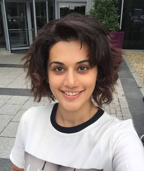 छोटे बालों में तापसी को देख सेलेब्स हैरान, कहा- ये क्या कर लिया