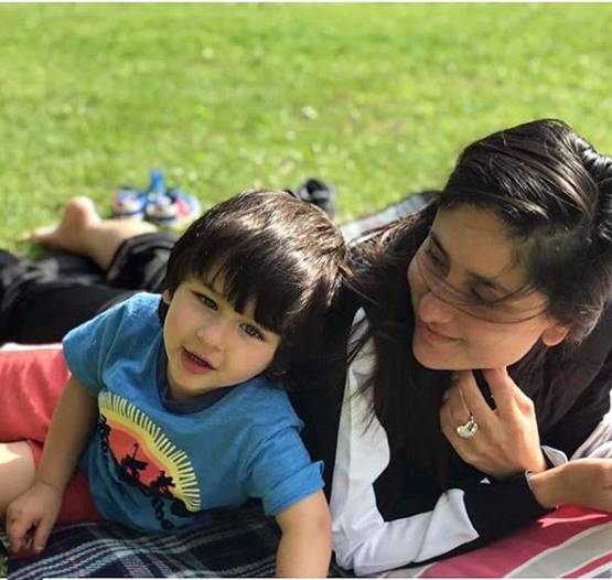 ईस्टर पर पापा सैफ ने ऐसे किया तैमूर को तैयार, करीना ने शेयर की फोटोज