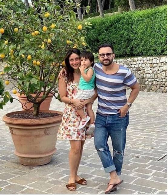 ईस्टर पर पापा सैफ ने ऐसे किया तैमूर को तैयार, करीना ने शेयर की फोटोज