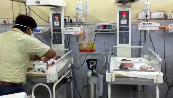 यूपी: महिला ने पांच बच्चों को दिया एक साथ जन्म, 3 बेटी-2 बेटे