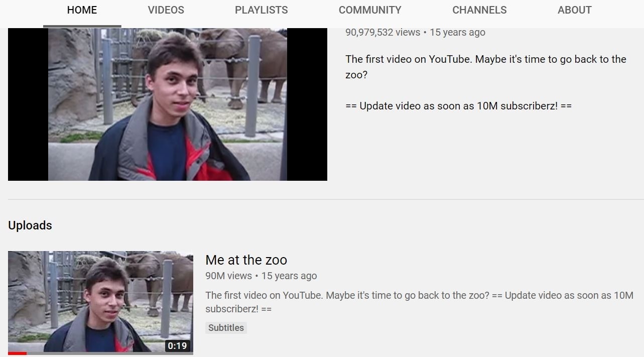 आज के दिन ही अपलोड हुआ था पहला YouTube वीडियो, दिलचस्प है कहानी