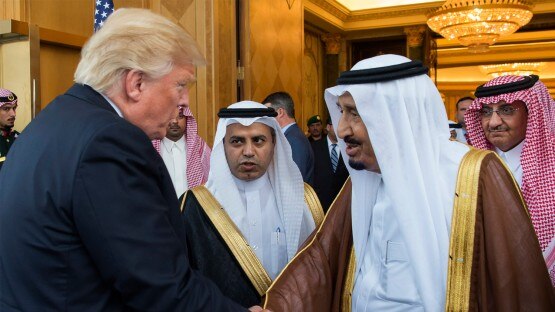 Trump and King Salman