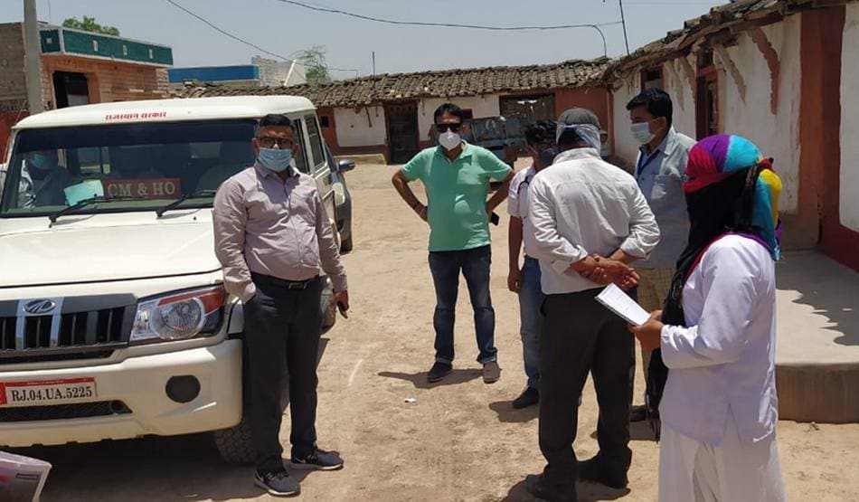 राजस्थान में ऐसे पैर पसार रहा वायरस, 8 गांवों में मिले कोरोना मरीज