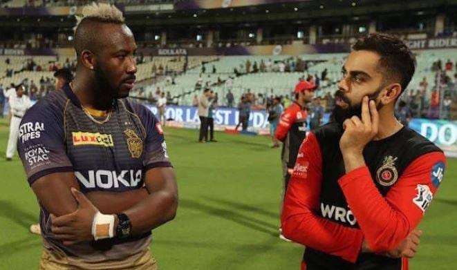 कोहली की इस हरकत ने आंद्रे रसेल को दिलाया था गुस्सा, फिर बजाई RCB की बैंड