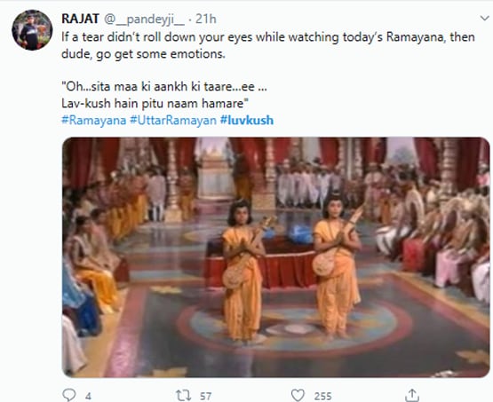रामायण के आखिरी एपिसोड्स में लव-कुश का फैन हुआ सोशल मीडिया