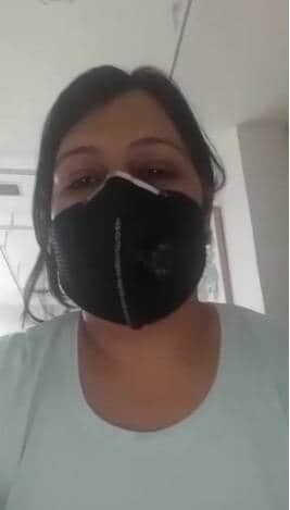 कोरोना संक्रमित नर्स ने अस्पताल पर लगाए गंभीर आरोप, वीडियो वायरल