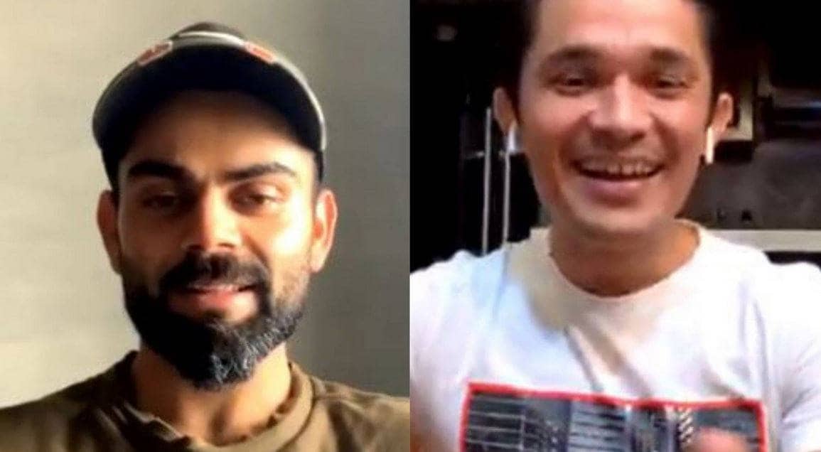 विराट कोहली की चैट में घुसे शख्स ने पूछा- ये नेपाली कौन? जमकर हुआ विवाद