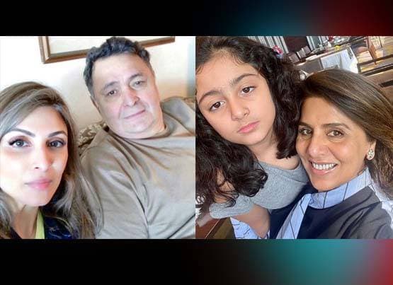 बेटी रिद्ध‍िमा, नातिन समारा से बहुत खास था ऋषि कपूर का रिश्ता, देखें तस्वीरें