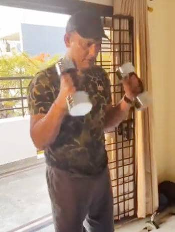 57 के अजहरुद्दीन ने शेयर किया वर्कआउट का VIDEO, फैंस ने उड़ाया मजाक