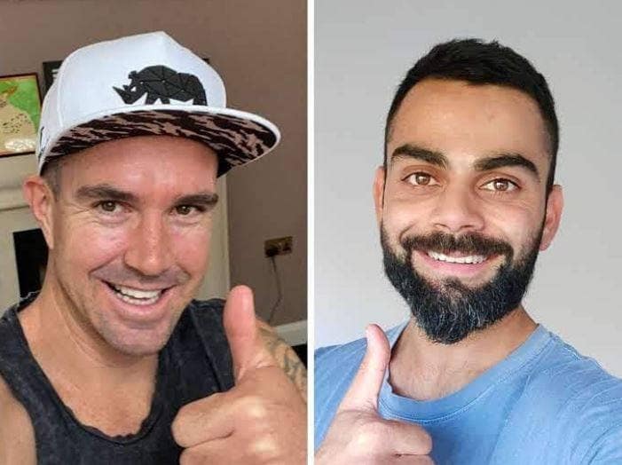 पीटरसन ने उड़ाया विराट कोहली की दाढ़ी का मजाक, मिला मुंहतोड़ जवाब