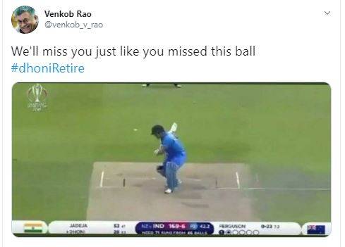 Twitter पर उड़ी धोनी के संन्यास की अफवाह, वाइफ साक्षी ने दिया ये जवाब