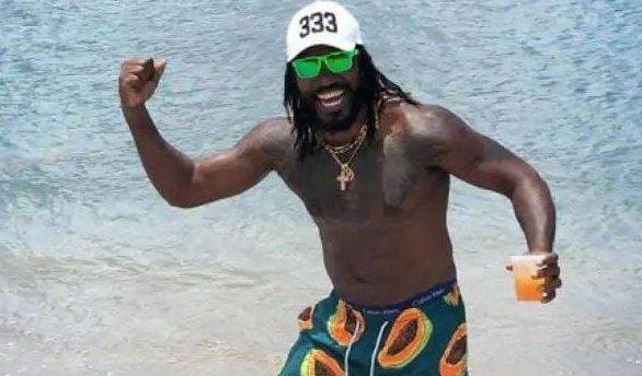 मस्ती करते नजर आए क्रिस गेल, इंस्टाग्राम पर शेयर किया ये फोटो