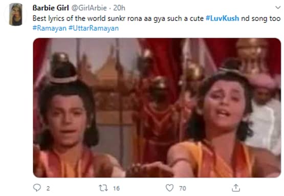 रामायण के आखिरी एपिसोड्स में लव-कुश का फैन हुआ सोशल मीडिया