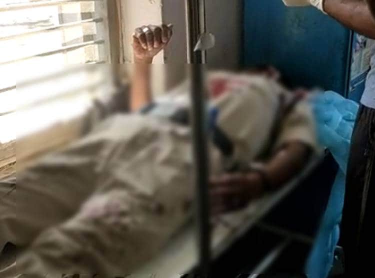 थाने में बगैर मास्क आने पर रोका तो युवक ने काटा कॉन्स्टेबल का कान