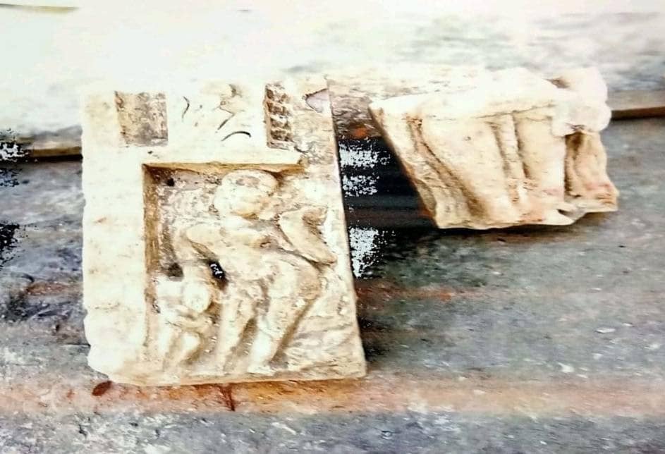 राम मंदिर निर्माण से पहले समतलीकरण, मिल रहीं प्राचीन मूर्तियां और शिवलिंग