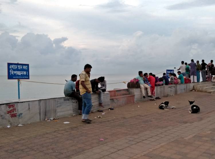 तूफान अम्फान से बंगाल के इस खूबसूरत बीच पर टूटने वाला है कहर