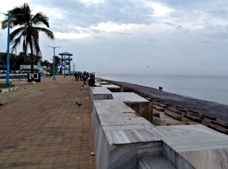 तूफान अम्फान से बंगाल के इस खूबसूरत बीच पर टूटने वाला है कहर