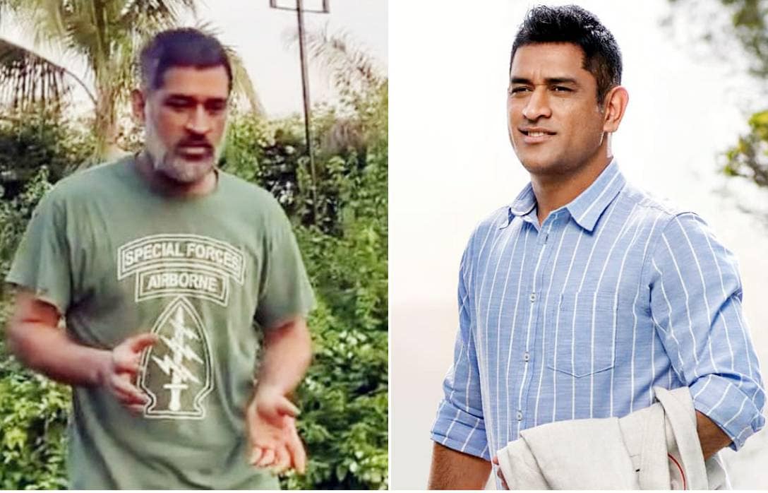 लॉकडाउन में धोनी का ऐसा चेहरा..? माही का ये लुक हुआ वायरल