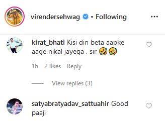 वीरू ने बेटे से जीती रेस, सोशल मीडिया पर फैंस बोले- बाप तो बाप होता है