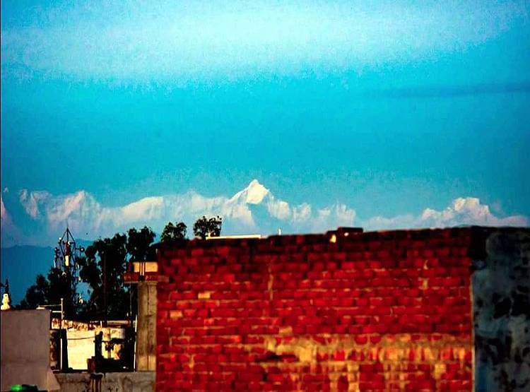 लॉकडाउन का कमाल, बिहार में सीतामढ़ी से दिखीं हिमालय की बर्फीली चोटियां