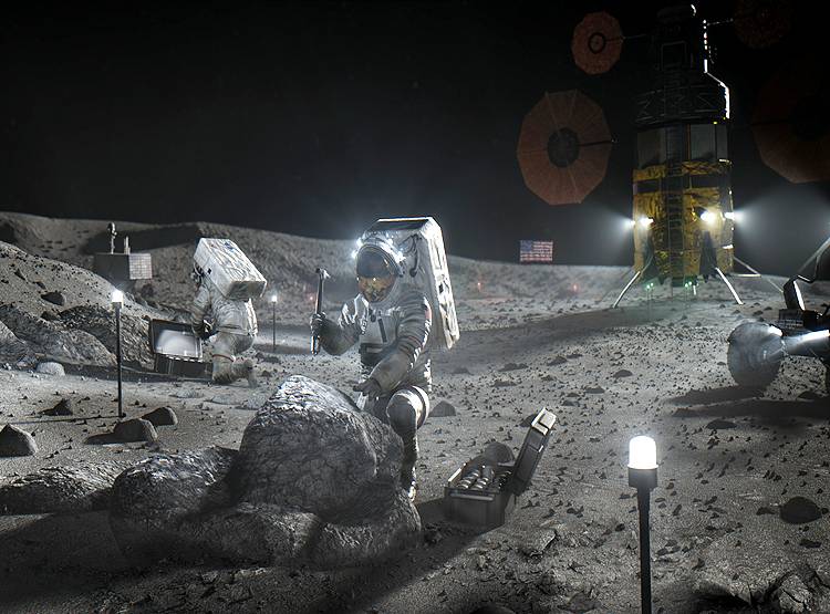 चांद पर फिर इंसान भेजेगा NASA, ये तीन कंपनियां बनाएंगी स्पेस क्राफ्ट