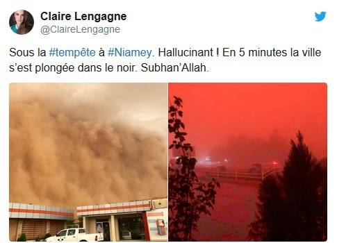 इस देश में अचानक लाल हो गया आसमान, लोग बोले- ये तो दुनिया का अंत है