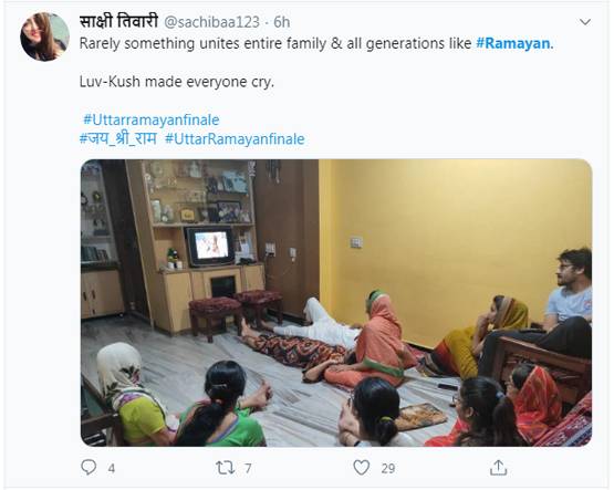 रामायण के खत्म होने से भावुक हुए दर्शक, नम आंखों से कहा अलविदा