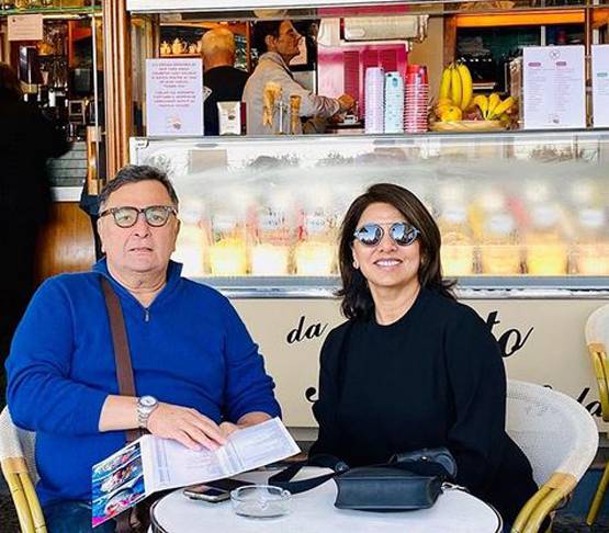 ऋषि कपूर के उपचार में सहयोग के लिए अंबानी परिवार को नीतू ने कहा थैंक्स