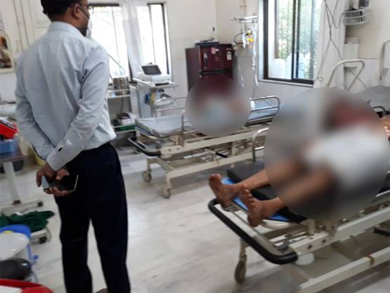 जोरदार टक्कर में कार के उड़े परखच्चे, 6 लोगों की दर्दनाक मौत