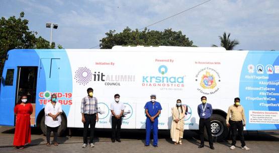 मुंबई में चलते फिरते होगा कोरोना का टेस्ट, बीएमसी ने बनाई स्‍पेशल बस