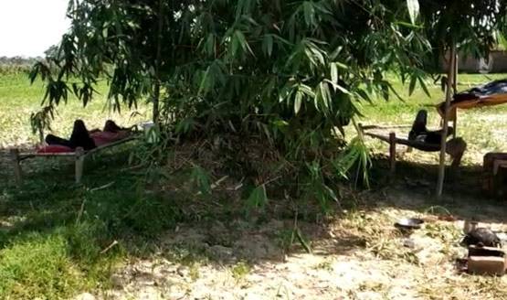 प्रशासन ने नहीं किया क्वारनटीन, मजदूर जंगल में रहने को मजबूर