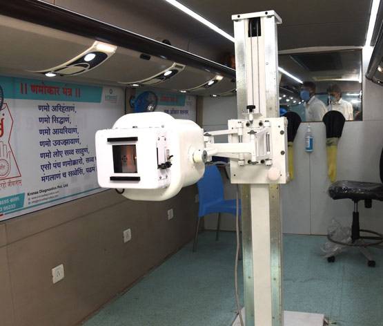 मुंबई में चलते फिरते होगा कोरोना का टेस्ट, बीएमसी ने बनाई स्‍पेशल बस