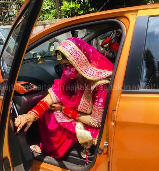 'ससुराल सिमर का' फेम एक्टर ने की शादी, मास्क में नजर आए दूल्हा-दुल्हन