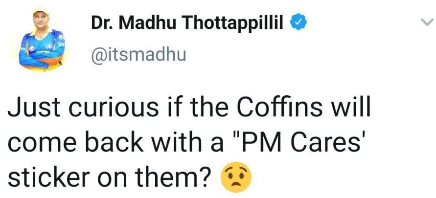 CSK ने टीम डॉक्टर को किया सस्पेंड, शहीद जवानों को लेकर किया था ट्वीट