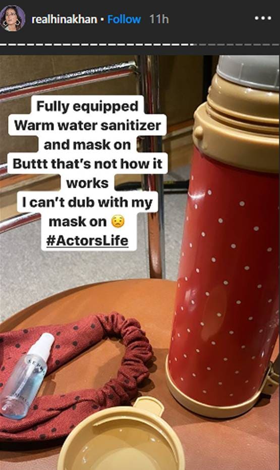 लॉकडाउन खुलने के बाद काम पर गईं हिना खान, कहा- सेफ फील नहीं हो रहा