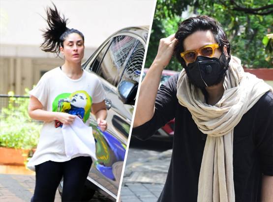लॉकडाउन के बीच जॉगिंग पर निकलीं करीना, अली भी आए नजर, Photos