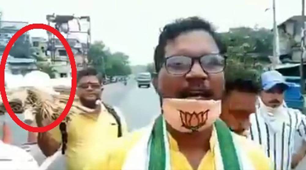 BJP नेताओं ने चीनी राष्ट्रपति की जगह किम जोंग का पुतला फूंका
