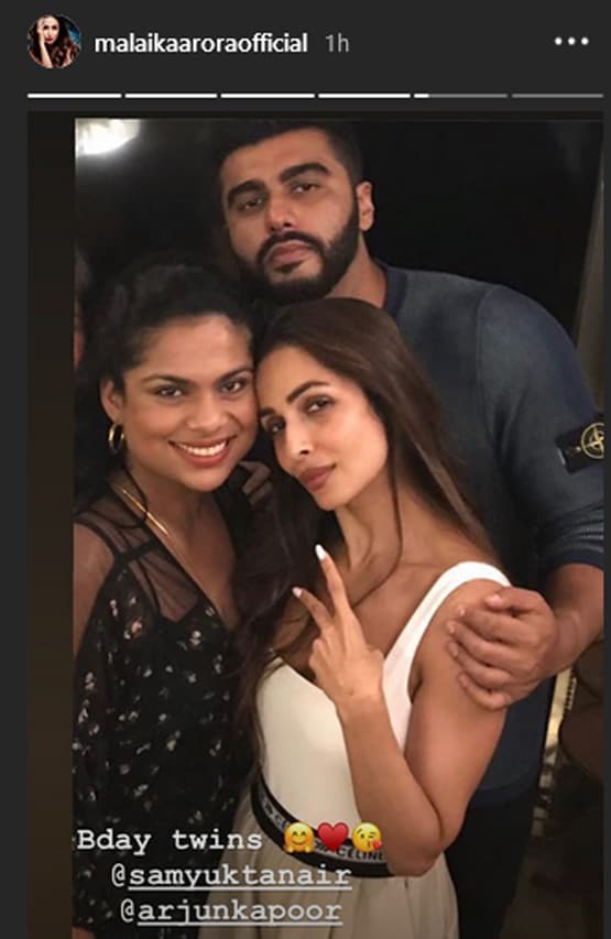 बॉयफ्रेंड अर्जुन को मलाइका ने खास अंदाज में किया बर्थडे विश, बताया सनशाइन