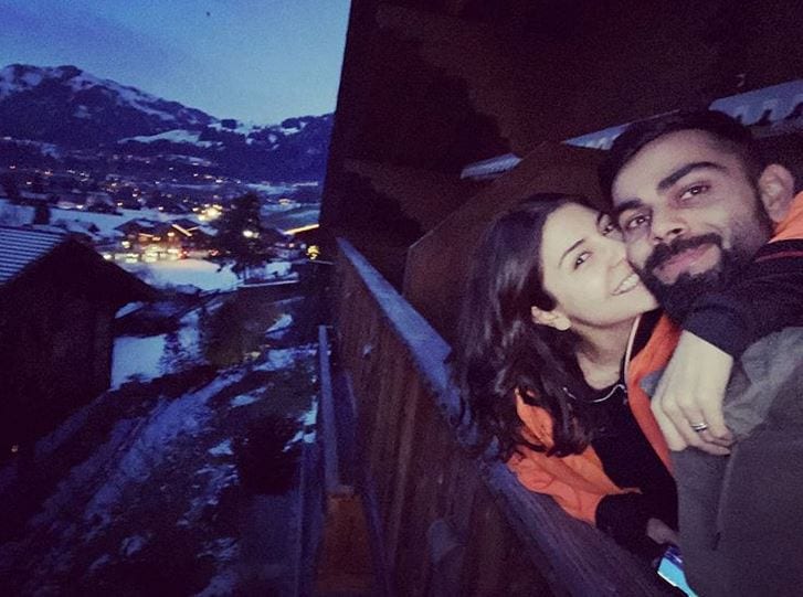 कोहली को याद आए अनुष्का संग छुट्टियों के दिन, शेयर किया ये फोटो