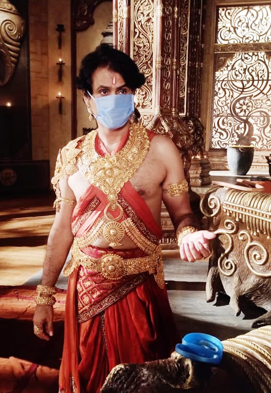 'कहत हनुमान जय श्रीराम' का शूट शुरू, मास्क पहने, सैनिटाइजर के साथ दिखी कास्ट