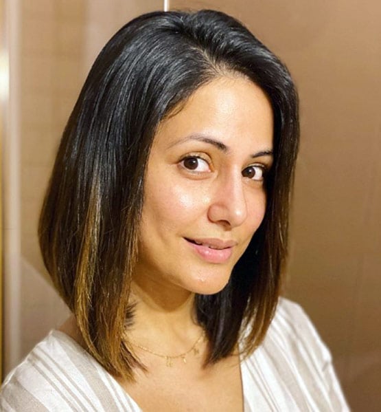 हिना खान ने टेंशन को कहा गुडबाय, नए हेयरकट में शेयर की फोटोज