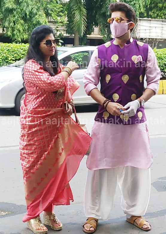 'ससुराल सिमर का' फेम एक्टर ने की शादी, मास्क में नजर आए दूल्हा-दुल्हन