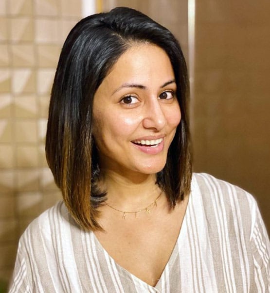 हिना खान ने टेंशन को कहा गुडबाय, नए हेयरकट में शेयर की फोटोज