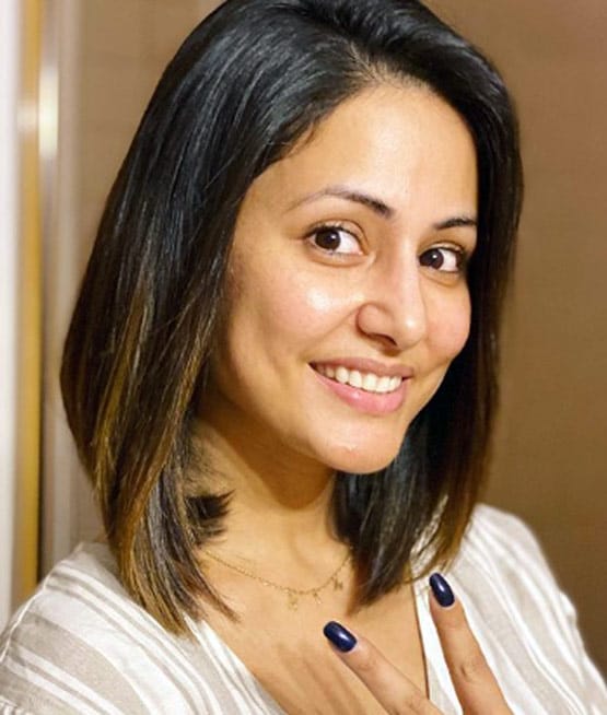 हिना खान ने टेंशन को कहा गुडबाय, नए हेयरकट में शेयर की फोटोज