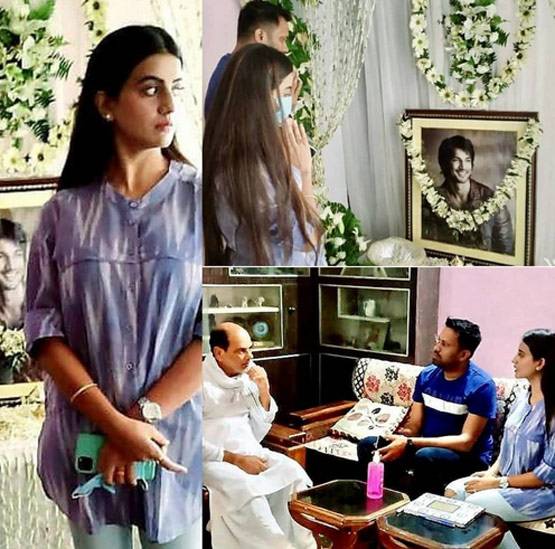 सुशांत की प्रेयर मीट में पहुंचीं अक्षरा सिंह, सुशील मोदी ने भी दी श्रद्धांजलि