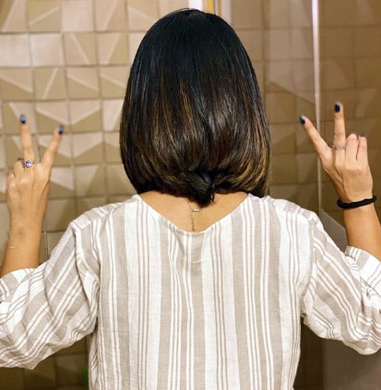 हिना खान ने टेंशन को कहा गुडबाय, नए हेयरकट में शेयर की फोटोज